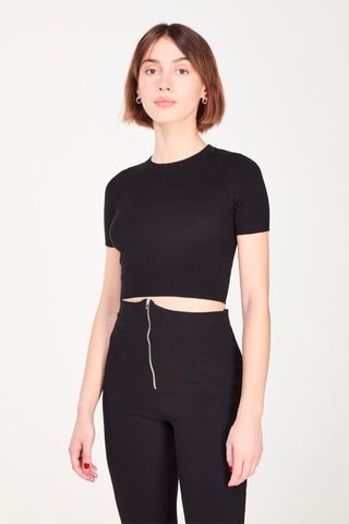 Top - Zwart