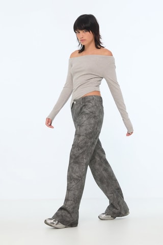 Broek tie and dye - Grijs
