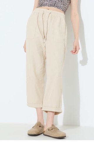 7/8 Broek - Crèmekleurig