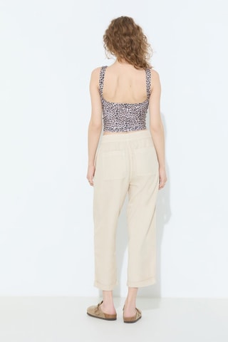 7/8 Broek - Crèmekleurig