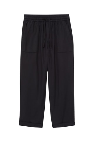 7/8 Broek - Zwart