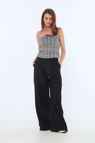 Stapless Top - Zwart en Wit