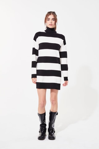 Trui-jurk - Zwart