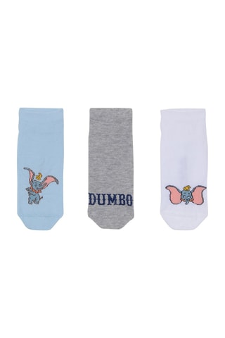 3 Paar Sokken Dumbo Disney - Wit