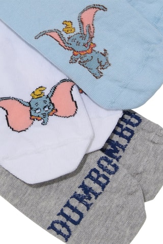 3 Paar Sokken Dumbo Disney - Wit