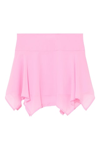 Rok met Ruches - Roze