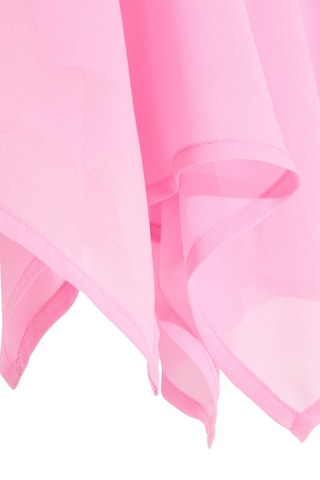 Rok met Ruches - Roze