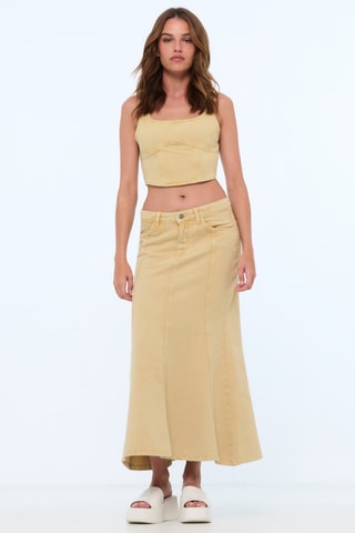 Lange Rok - Beige