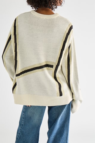 Camisola oversize - Cru