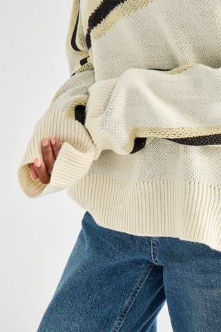 Camisola oversize - Cru