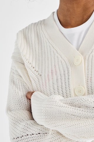 Kort Vest - Ecru