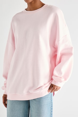 Oversized sweater - Roze