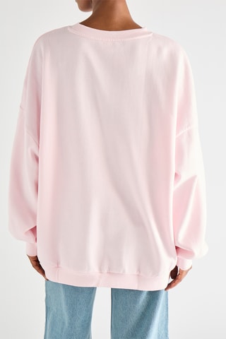 Oversized sweater - Roze