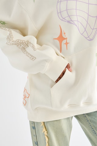Sweater met Capuchon - Ecru