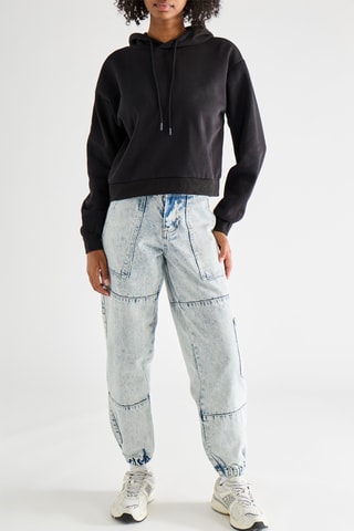 Sweater met Capuchon - Zwart