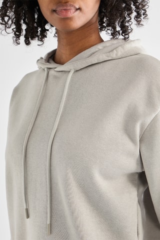 Sweater met Capuchon - Lichtgrijs