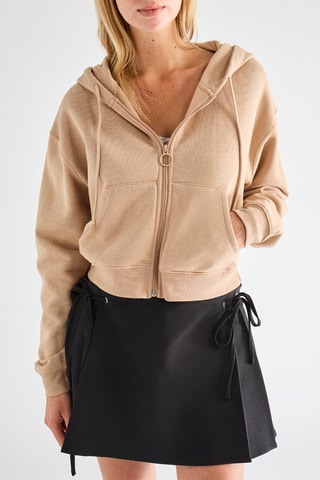Sweater met Capuchon - Beige