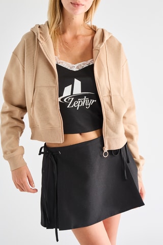 Sweater met Capuchon - Beige
