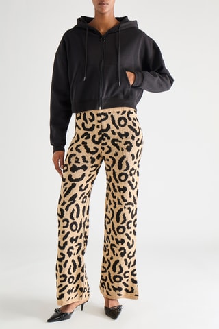 Sweater met Capuchon - Zwart