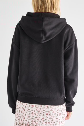 Sweater met Capuchon - Zwart