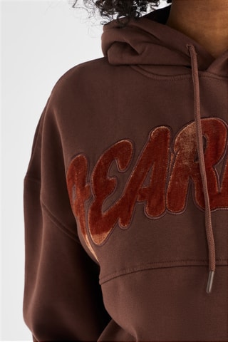 Sweater met Capuchon - Bruin