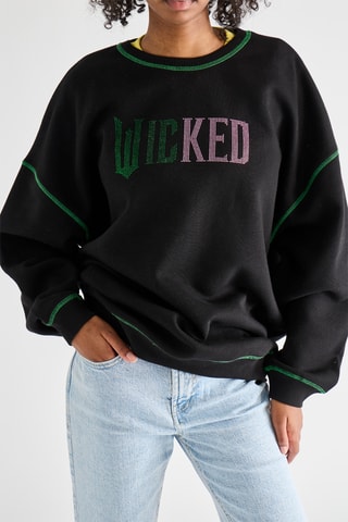 Sweater Wicked - Zwart