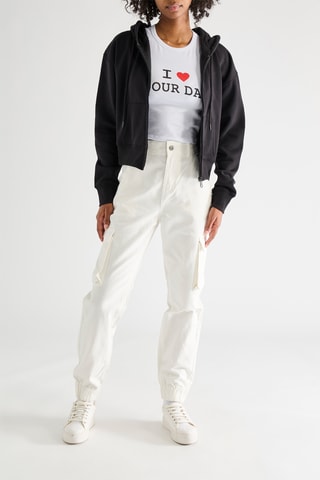 Sweater met Capuchon - Zwart