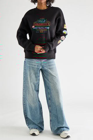Sweater Sakamoto’s Days - Zwart