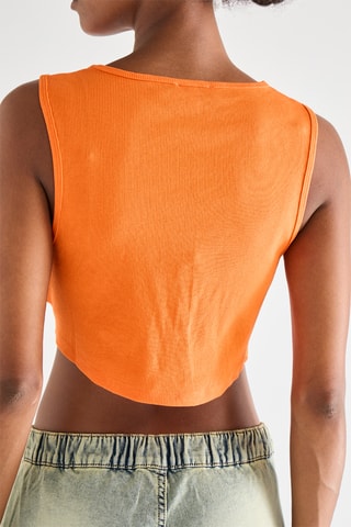 Crop Top - Oranje