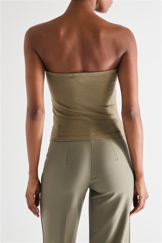 Strapless Top - Kaki