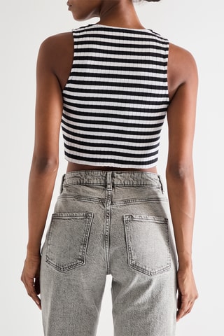 Crop Top - Zwart