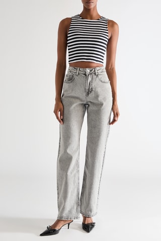 Crop Top - Zwart