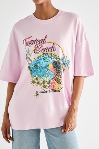 T-shirt - Roze