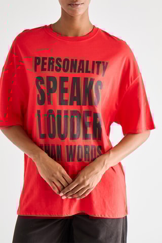 T-shirt - Rood