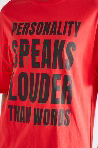 T-shirt - Rood