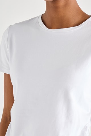 Cropped T-shirt - Wit