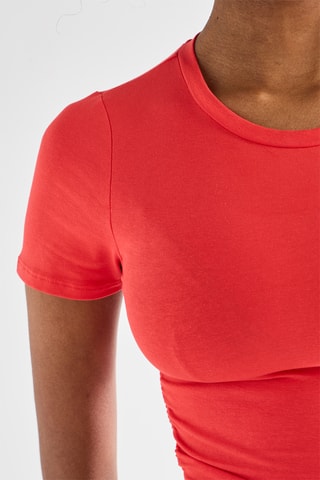 Cropped T-shirt - Rood