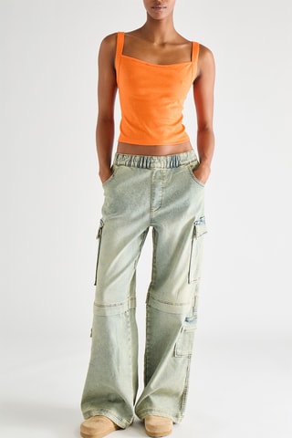 Crop Top - Oranje