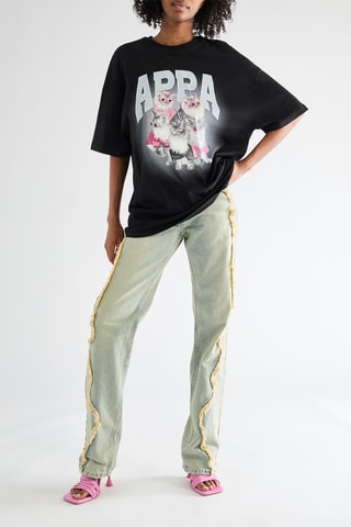 T-shirt - Zwart