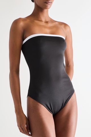 Bodysuit bustier - Zwart