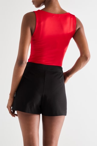 Mouwloze Bodysuit - Rood