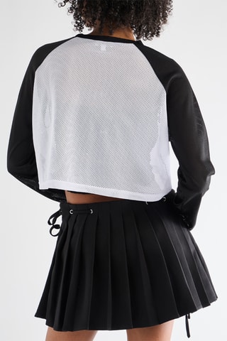 Cropped T-shirt - Wit