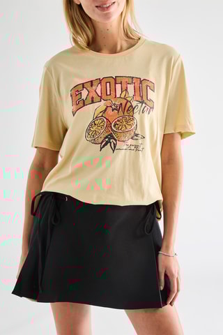 T-shirt - Beige