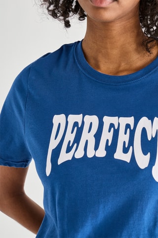 T-shirt - Felblauw