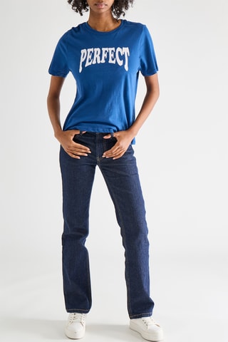 T-shirt - Felblauw