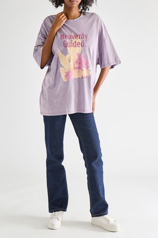T-shirt - Lichtpaars