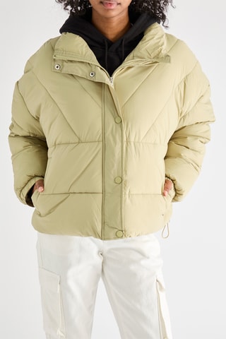 Gewatteerde Jas - Beige