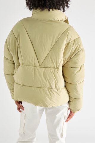 Gewatteerde Jas - Beige
