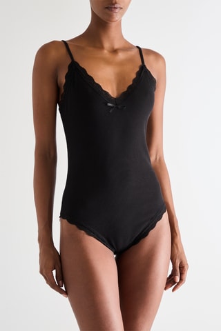 Bodysuit - Zwart