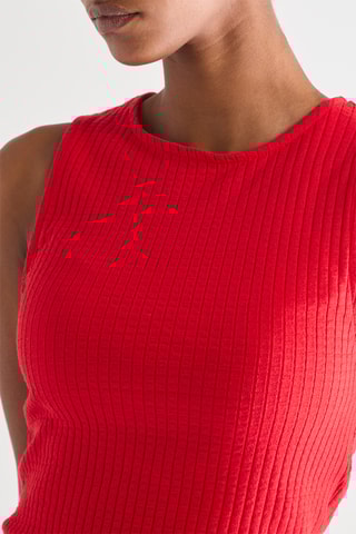 Crop Top - Rood